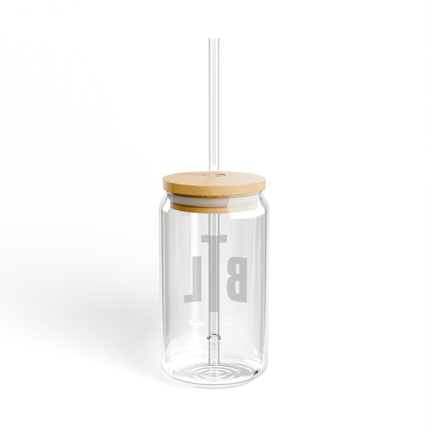 BTL Sipper Glass - 16oz Eco-Friendly Drinkware with Bamboo Lid